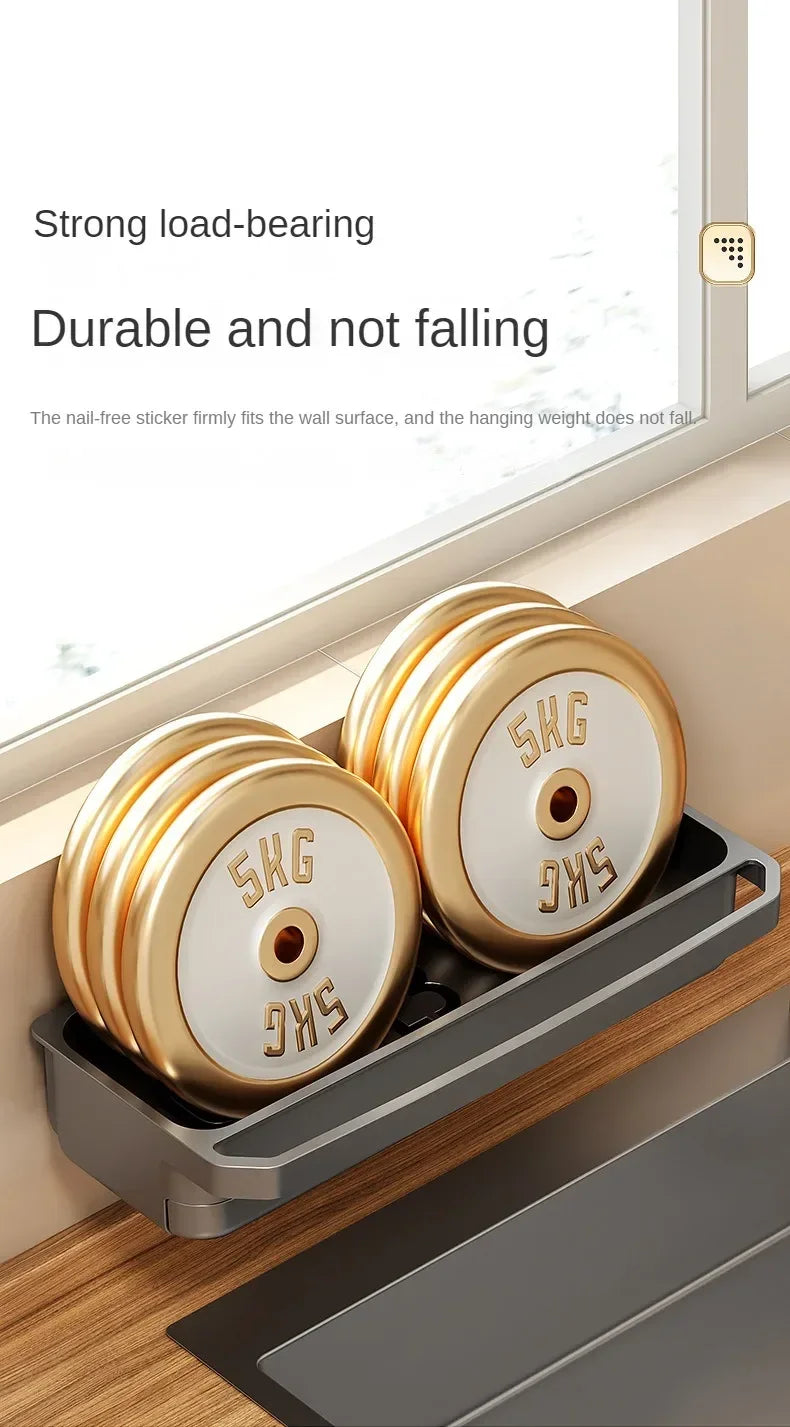 Drain Rack Kitchen Sink Organizer Self-draining Shelf Sponge Holder Dishcloth Faucet Storage Soap Drainer Kitchen Accessories