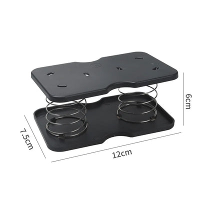 Automatic Tissue Box Tissue Dispenser Spring Loaded Tissue Holder Office Home Kitchen Toilet Bracket Organizer for Living Room