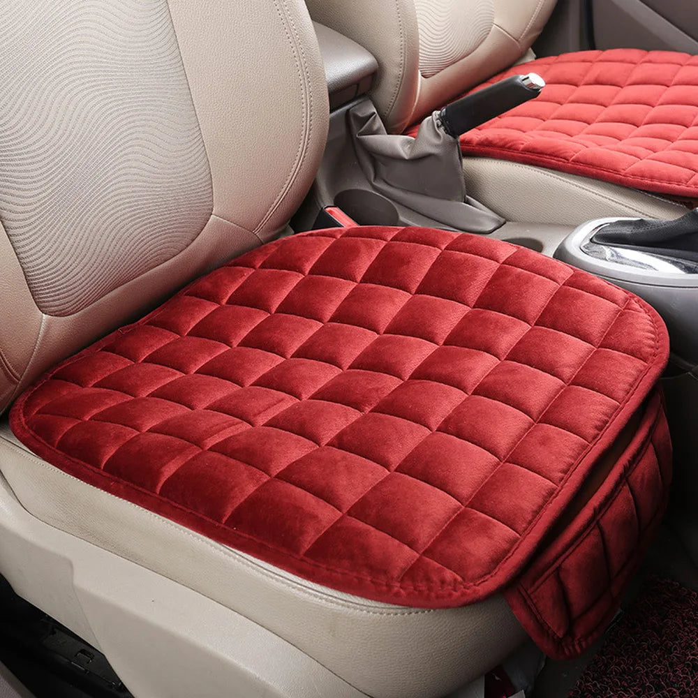 Universal Winter Warm Car Seat Cover Cushion Anti-slip Front Chair Seat Breathable Pad Car Seat Protector Seat Covers for Cars