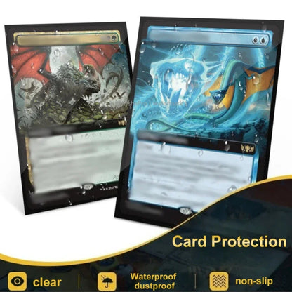 100PCS Premium Card Sleeves Matte Card Sleeves Compatible with MTG Pokemon Trading Cards and Sport Standard Sized Board Game