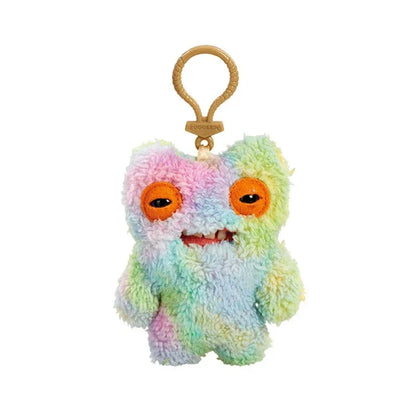 Fuggler Keychain Series 5 Funny Fugg Ugly Monster Plush Toys Cartoon Backpack Fuggler Pendant Dolls Stuffed Peluche Gifts 11CM