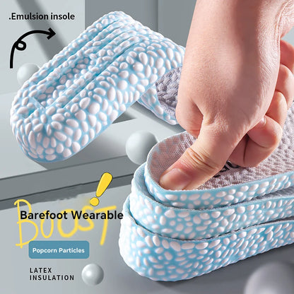 1 Pair EVA Material Invisible Height Increase Insoles For Shoes Breathable Shock Absorption Comfortable For Women Men