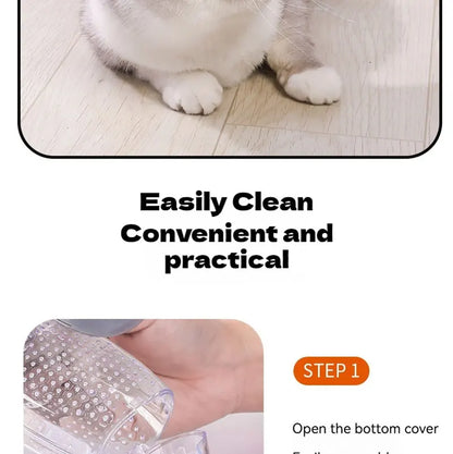 Portable Cat and Dog Hair Vacuum Electric Massage Clean Dual Purpose Cleaner Device  Cleaning Vacuum Cleaner Cat Grooming Tools