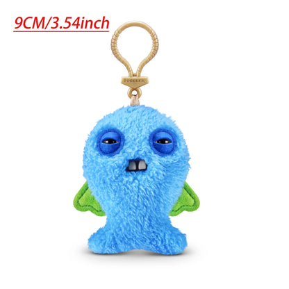 Fuggler Keychain Series 5 Funny Fugg Ugly Monster Plush Toys Cartoon Backpack Fuggler Pendant Dolls Stuffed Peluche Gifts 11CM