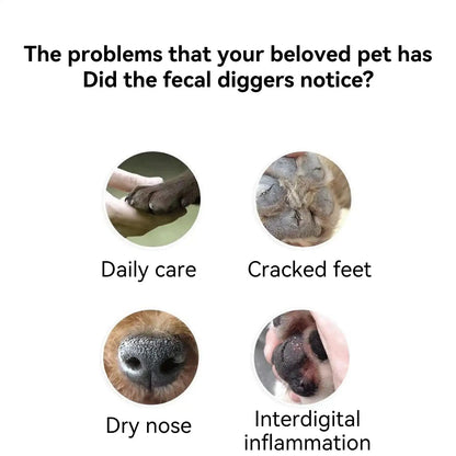 Dog Nose And Paw Balm Dog Paw Cream Cats Dogs Paw Protector Cream Pet Feet Moisturizer Cracked Nose Paws Dry Relief Feet Repair