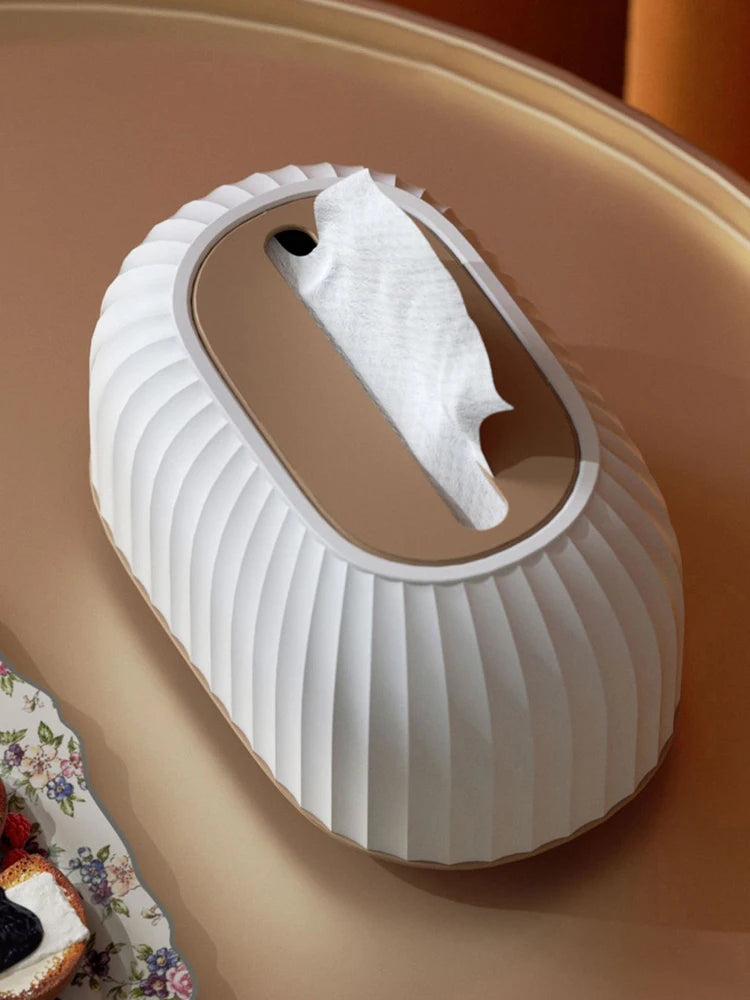 1 Piece Of Household Extraction Paper Box, With Spring, High Appearance Level, Light Luxury, Living Room, Desktop, Tissue Box