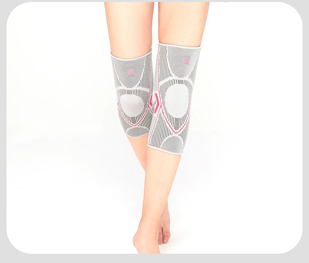 1 PC Professional Knee Support Compression Knee Sleeve Anti Slip Silicone Knee Braces for Knee Pain Meniscus Tear