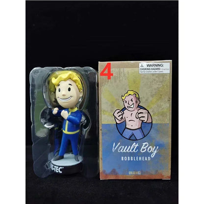 Bobblehead Cute Vault Boy Full Set Figure Toys Anime Action Figure Statue Collection Model Doll Room Ornament Toys Kids Gift