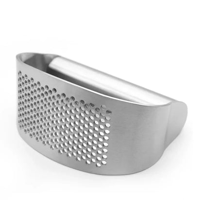 Upgraded Stainless Steel Garlic Press Squeezer Manual Garlic Ginger Rocker Crusher Garlic Cutting Mince Tools Kitchen Gadgets