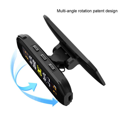 Solar TPMS Tire Pressure Monitoring System Temperature Warning Fuel Save Car Tyre Pressure Monitor 4 External Sensors Cartronics