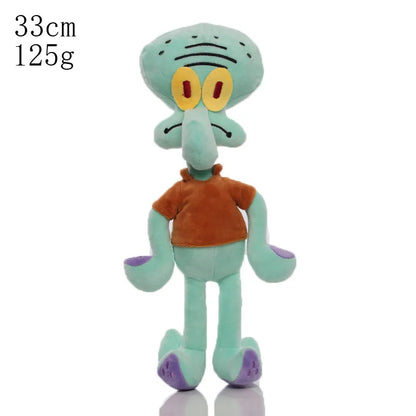 Kawaii Spongebob Squarepants Patrick Star Squidward Eugene H. Krabs Gary Kawaii Stuffed Plush Toys Birthday Gift For Kid