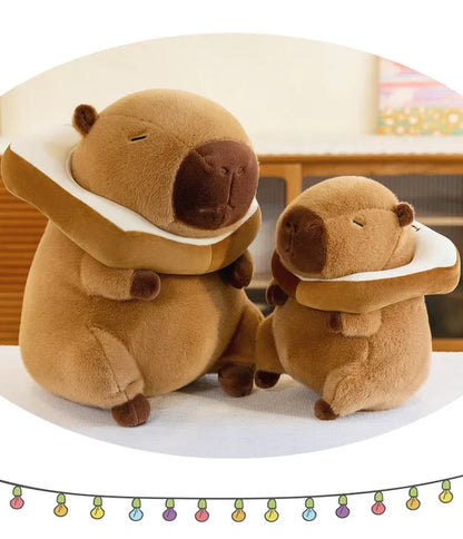 Capybara Plush Toy Stuffed Animal Soft Hugging Capybara Ornament Plush Toy Doll for Kids Adults Birthday Gift Home Decoration