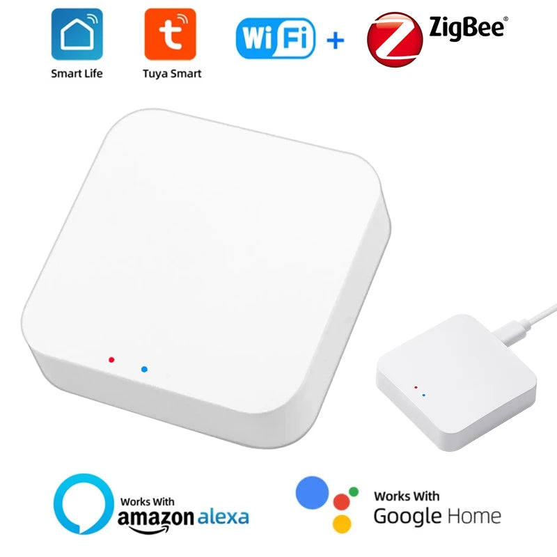 Tuya Zigbee Temperature Humidity Sensor For Smart Home LCD Screen Works With Alexa Google Home APP Smart Life Tuya Smart Yandex
