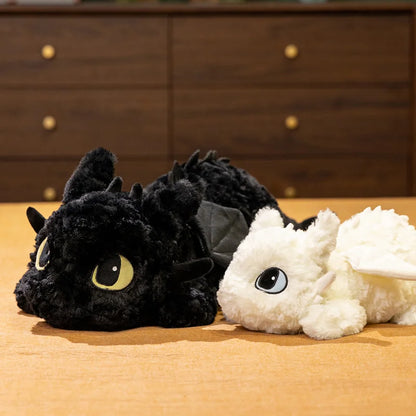 55/70cm Cute Little Dragon Doll Stuffed Plush Toy Simulation Cartoon Anime Soft Sofa Bed Pillow Cushion Kids Xmas Birthday Gift