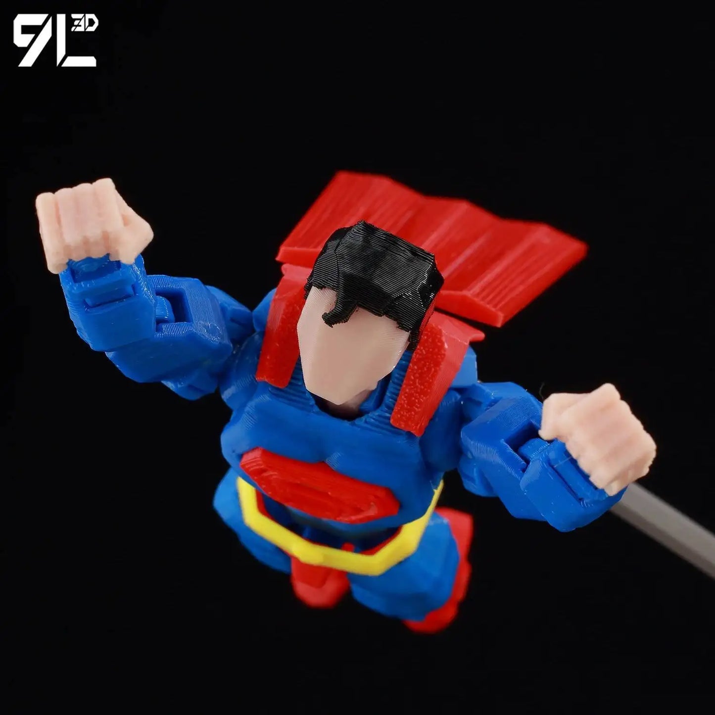 9L3D Superman Invincible Boy Batman Action Figure LUCKY13 Multi-Jointed Poseable T13 Titan13 Hero Model Dummy13 Collectible Toys