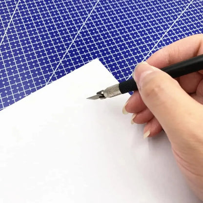 A3 A4 A5 PVC Cutting Mat Workbench Patchwork Cut Pad Sewing Manual DIY Knife Engraving Leather Cutting Board Side Underlay