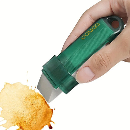 1pc Reusable Stain Remover Eraser Kitchen Faucet Lime Eraser Bathroom Glass Stains Rust Remover Cleaning Supplies