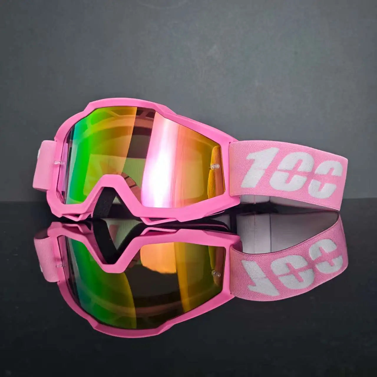 100 Motorcycle Goggles Motocross Glasses Off-road Helmet MX Moto Dirt Bike ATV Ski Outdoor  Glass Scooter Googles  Sports