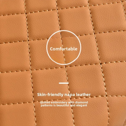 4 in 1 Car Center Console Cover Universal PU Leather Car Armrest Storage Double Cup Holder Middle Console Cushion Organizer Box