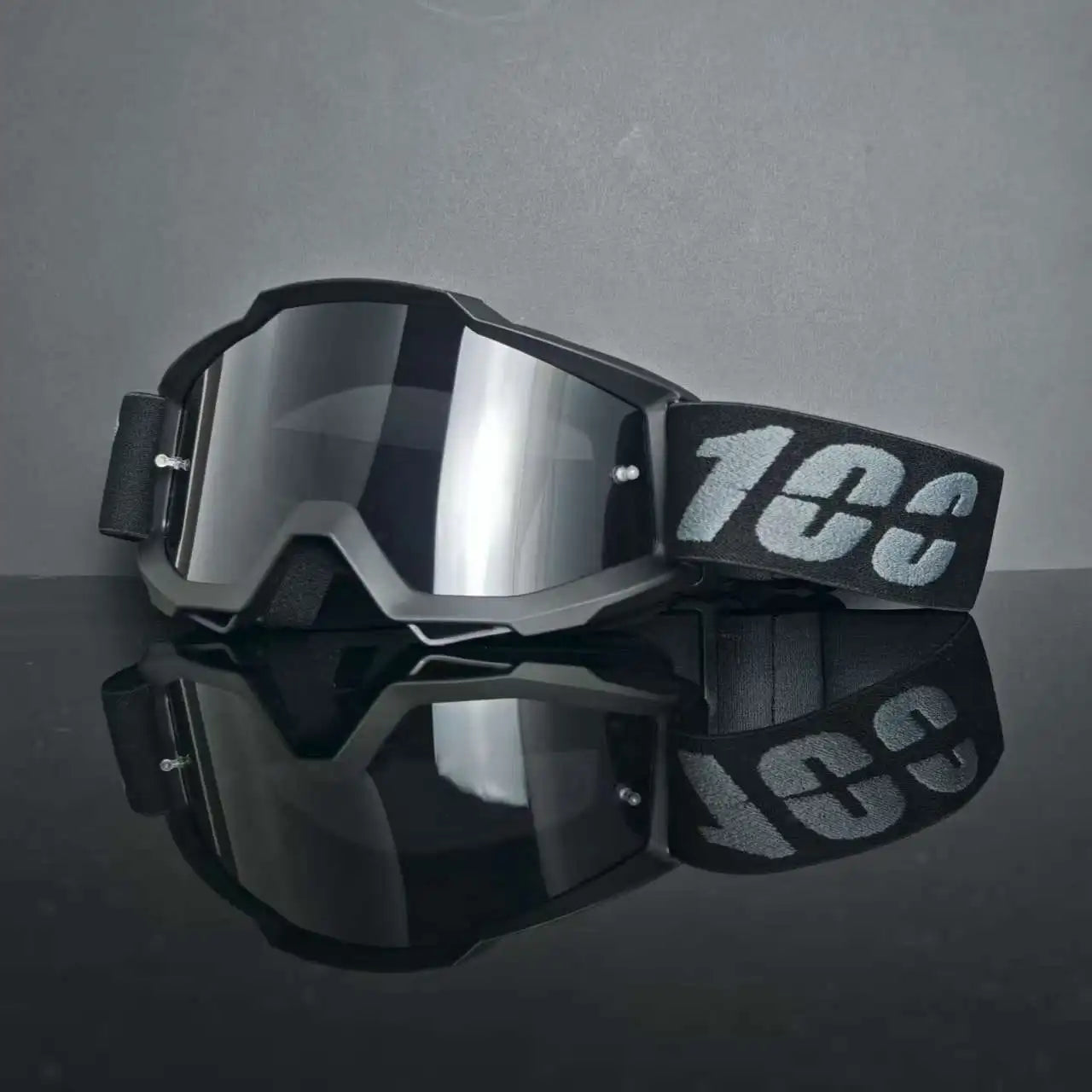 100 Motorcycle Goggles Motocross Glasses Off-road Helmet MX Moto Dirt Bike ATV Ski Outdoor  Glass Scooter Googles  Sports