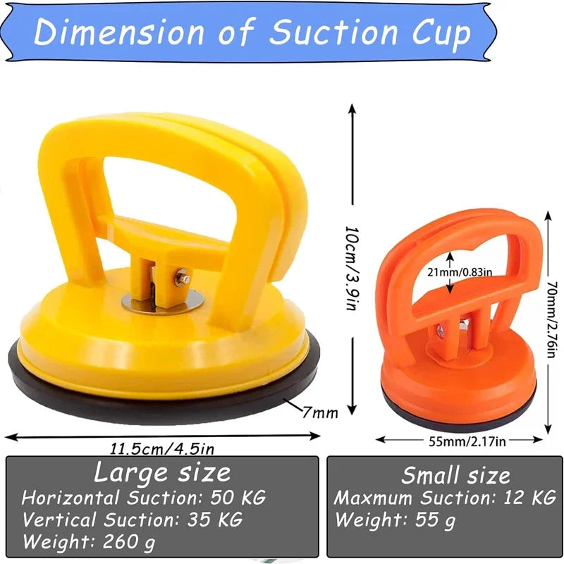 Car Puller Heavy Duty Suction Cup Panel Tool Sucker Repair Bodywork Dent Remover Auto Dent Repair Tools Fix Mend Pull Glass