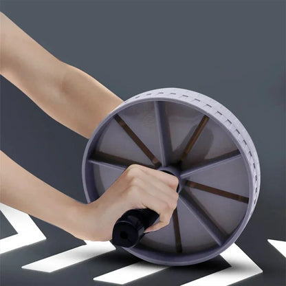 Workout AB Roller Wheel Non-slip Abdominal Roller No Noise Abdominal Trainer Abdominal Exerciser for Home Gym Strength Workouts