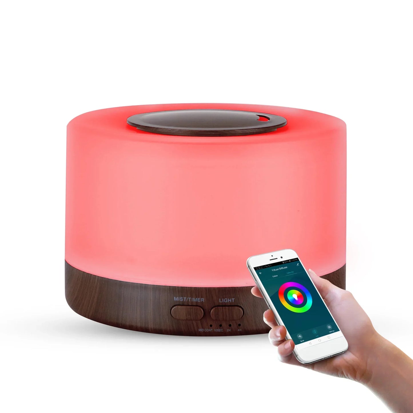 Tuya WiFi Smart Humidifier Essential Oil Diffuser Aromatherapy Ultrasonic Air Humidifiers Aroma Diffuser Work with Google Home