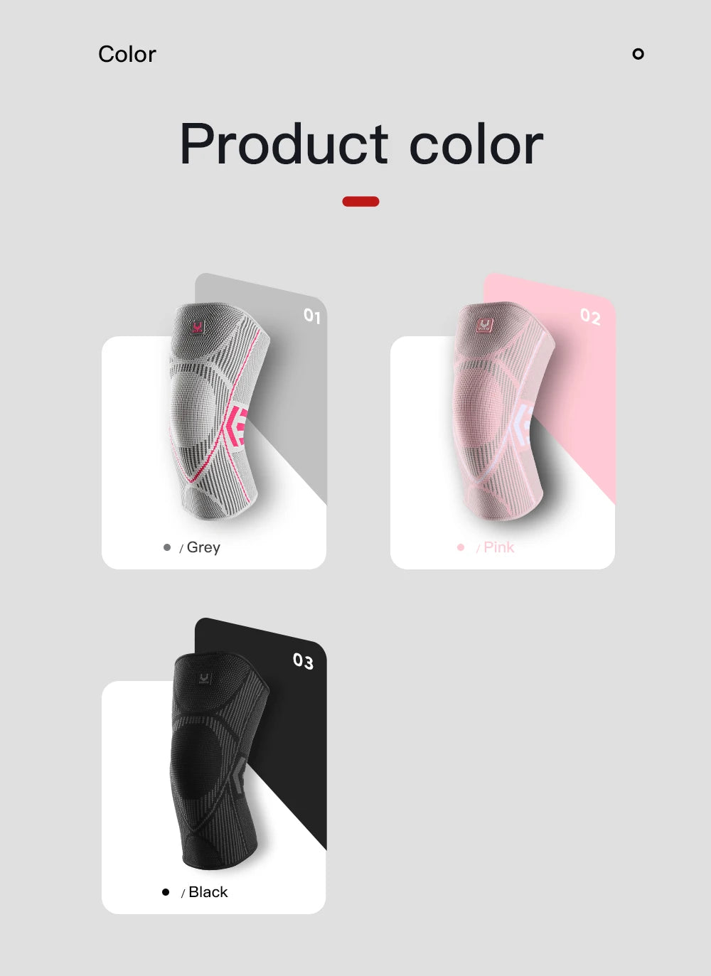 1 PC Professional Knee Support Compression Knee Sleeve Anti Slip Silicone Knee Braces for Knee Pain Meniscus Tear