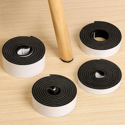DIY Anti-slip Furniture Pads Mute Mats Bumper Damper Thick Non-Slip Pad Foot Cover Self Adhesive Table Chair Foot Protection Pad
