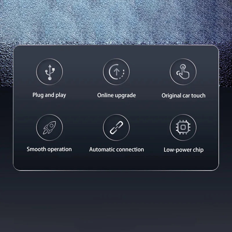 2 in 1 Wireless Android Auto Adapter Wireless CarPlay Dongle Car Intelligent Systems AI Smart Box For Car Wired CarPlay
