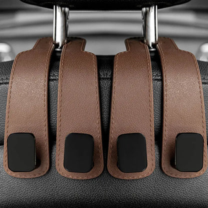 Car Headrest Hooks Hanger for Bags Seat Back Organizer Holder Clips Auto Fastener Hooks Car St