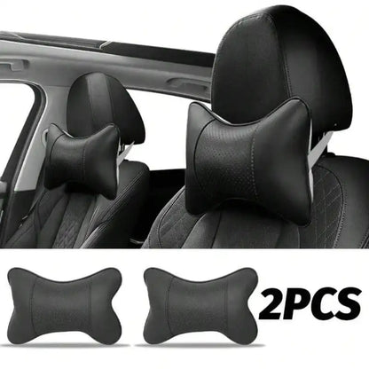 Auto Safety Car Seat Headrest with Breathable Mesh Relax Pillow Head And Neck Rest Cushion Auto Protector