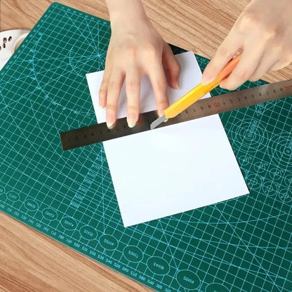 A3 A4 A5 PVC Cutting Mat Workbench Patchwork Cut Pad Sewing Manual DIY Knife Engraving Leather Cutting Board Side Underlay