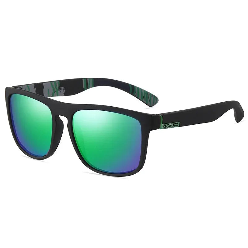 VAGHOZZ Brand Classic Sunglasses Men UV400 Fishing Sun Glasses Women Square Outdoor Male Sport Eyewear Driving Shades