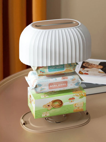 1 Piece Of Household Extraction Paper Box, With Spring, High Appearance Level, Light Luxury, Living Room, Desktop, Tissue Box
