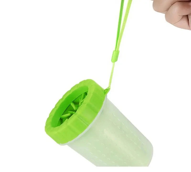 Pet Foot Washing Cup Dog Bath Pet Beauty Cleaning Wipe Free Automatic Foot Portable Cat Dirty Paw Cleaning Wash Brush Cup