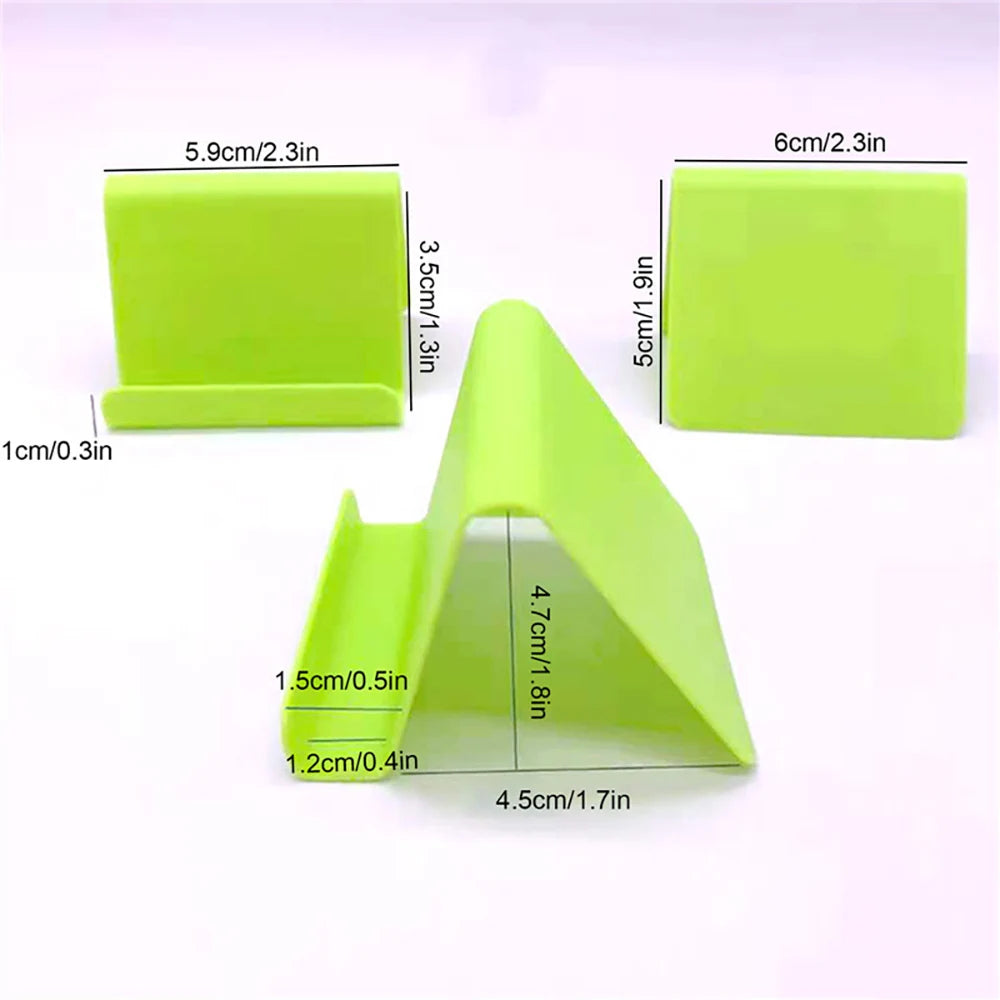 Mini Portable Kitchen Phone Holder Universal Movable Mini Lazy Bracket Fashion Convenience Cellphone Tablet Mount Plastic Stand