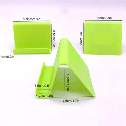Mini Portable Kitchen Phone Holder Universal Movable Mini Lazy Bracket Fashion Convenience Cellphone Tablet Mount Plastic Stand