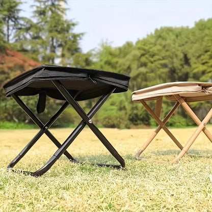 Portable multifunctional outdoor picnic camping folding chair, ultra light fishing stool, travel stool, fishing accessories