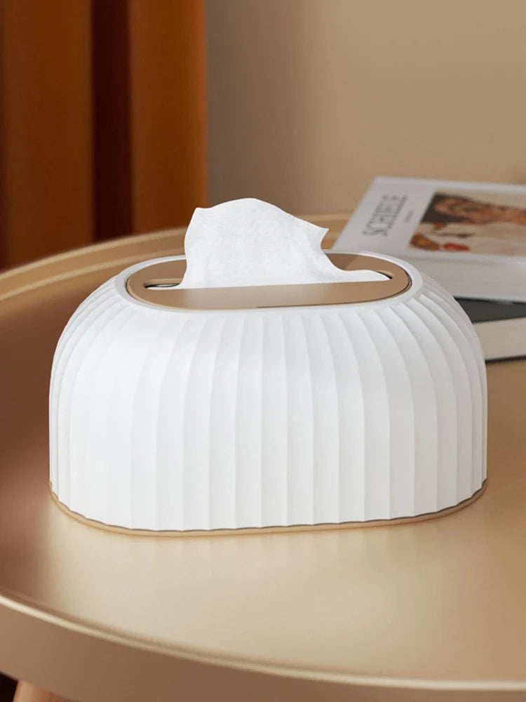 1 Piece Of Household Extraction Paper Box, With Spring, High Appearance Level, Light Luxury, Living Room, Desktop, Tissue Box