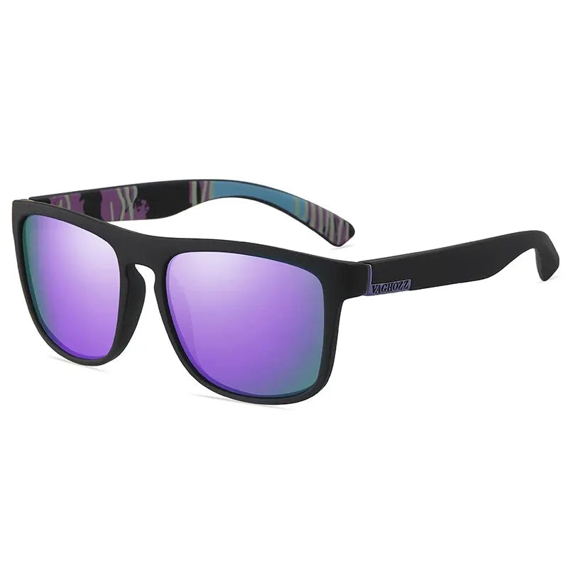 VAGHOZZ Brand Classic Sunglasses Men UV400 Fishing Sun Glasses Women Square Outdoor Male Sport Eyewear Driving Shades