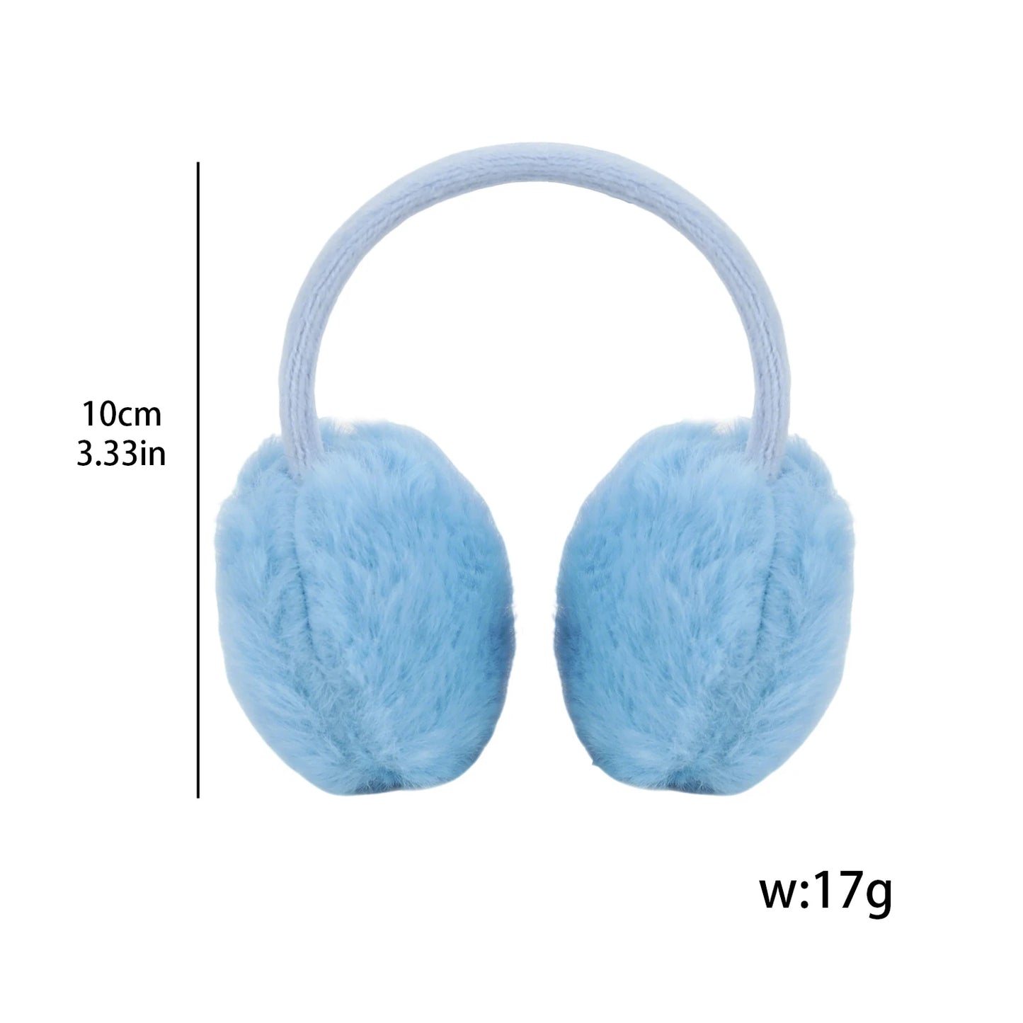 Doll Accessories Cute Mini Plush Ear Muffs For 18-inch American & OG Girl Dolls Warm Ear Muffs For 43cm Baby Newborn Dolls Toy