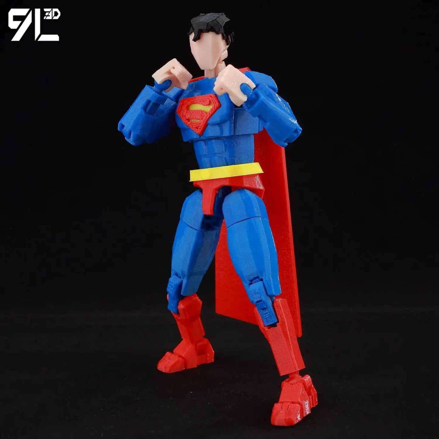 9L3D Superman Invincible Boy Batman Action Figure LUCKY13 Multi-Jointed Poseable T13 Titan13 Hero Model Dummy13 Collectible Toys