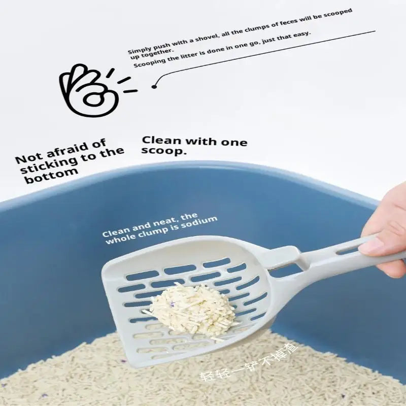 ♥2Pcs Cat Litter Scoop,Poop Removal Tool, Pet Cleaning Supplies