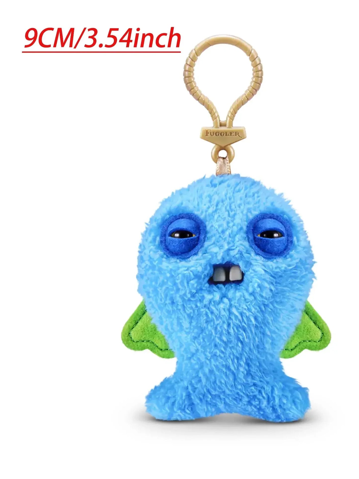Fuggler Keychain Series 5 Funny Fugg Ugly Monster Plush Toys Cartoon Backpack Fuggler Pendant Dolls Stuffed Peluche Gifts 11CM