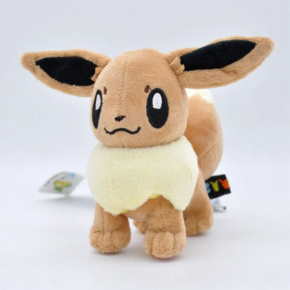 New Pokemon Eevee Evolution Plush Toy Flareon Vaporeon Jolteon Espeon Umbreon Glaceon Leafeon Sylveon Stuffed Doll Kids Gift