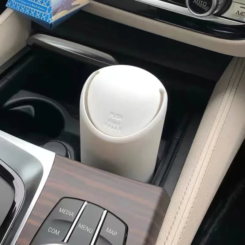 Car Garbage Can Car Trash Can Silicone Garbage Dust Case Holder Rubbish Bin Auto Organizer Storage Box Car Acessories Storage Bo