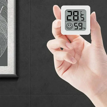 2026 New 1/4pcs Mini LCD Digital Thermometer Hygrometer Indoor Room Temperature Humidity Meter Sensor Gauge Weather Station Set