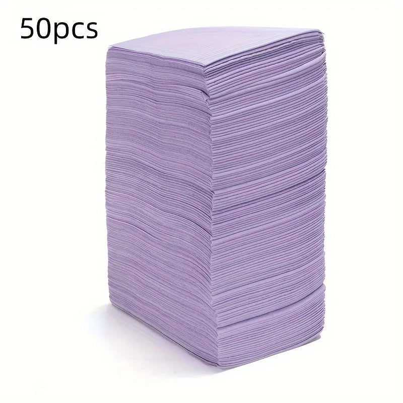 50pcs Disposable Waterproof Tattoo Clean Pad Tattoo Bibs Table Covers Clean Pad Patient Dental Napkins Tattoo Accessories