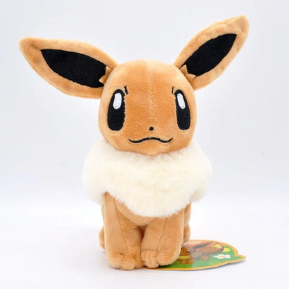 New Pokemon Eevee Evolution Plush Toy Flareon Vaporeon Jolteon Espeon Umbreon Glaceon Leafeon Sylveon Stuffed Doll Kids Gift